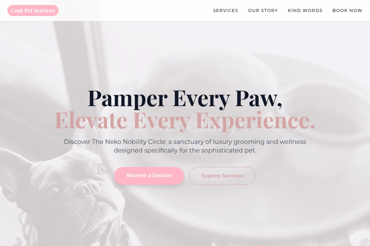 Coat Pet Services